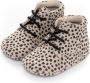Mavies leren babyslofjes Beige Leer Stip 17 18 - Thumbnail 6