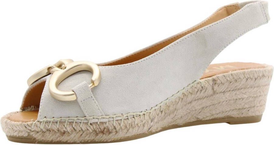 Maypol Stijlvolle zomerslippers voor vrouwen Beige Dames - Foto 7