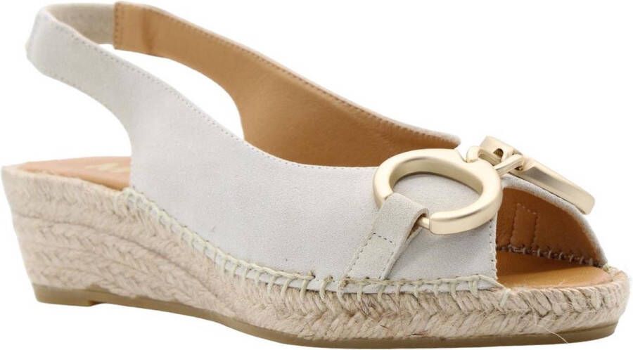 Maypol Stijlvolle zomerslippers voor vrouwen Beige Dames - Foto 8