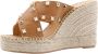 Maypol Stijlvolle Espadrille Sleehakken voor Vrouwen Brown Dames - Thumbnail 5