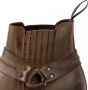 Mayura Boots 04 Bruin Cow Western Enkellaars Vierkante Neus Vast Spoor Elastiek Sluiting - Thumbnail 9