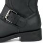 Mayura Boots 1594 Zwart Biker Motorlaarzen Ronde Stalen Neus Anti Slip Zool Echt leer - Thumbnail 3