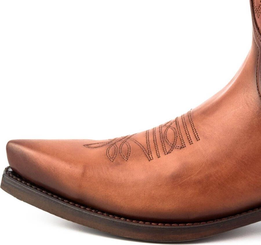 Mayura Boots 1920 Cogna Spitse Cowboy Western Line Dance Dames Heren Laarzen Schuine Hak Echt Leer