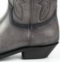 Mayura Boots 1920 Grijs Spitse Cow Western Line Dance Laarzen Schuine Hak Echt Leer - Thumbnail 2