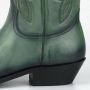 Mayura Boots 1920 Groen Spitse Cow Western Line Dance Laarzen Schuine Hak Echt Leer - Thumbnail 8