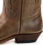 Mayura Boots 20 Kastanjebruin Unisex Cow Western Laarzen Spitse Neus Schuine Hak Sierstikel Wreef Waxed Leer - Thumbnail 9