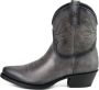 Mayura Boots 2374 Vintage Grijs Dames Cowboy fashion Enkellaars Spitse Neus Western Hak Echt Leer - Thumbnail 8