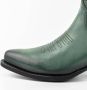 Mayura Boots 2374 Vintage Groen Dames Cowboy fashion Enkellaars Spitse Neus Western Hak Echt Leer - Thumbnail 3