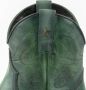 Mayura Boots 2374 Vintage Groen Dames Cowboy fashion Enkellaars Spitse Neus Western Hak Echt Leer - Thumbnail 5