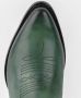 Mayura Boots 2374 Vintage Groen Grijs Dames Cowboy fashion Enkellaars Spitse Neus Western Hak Echt Leer - Thumbnail 6