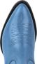Mayura Boots Marilyn 2487 Blauw Dames Cowboy Western Fashion Enklelaars Spitse Neus Schuine Hak Elastiek Sluiting Echt Leer - Thumbnail 4