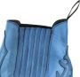 Mayura Boots Marilyn 2487 Blauw Dames Cowboy Western Fashion Enklelaars Spitse Neus Schuine Hak Elastiek Sluiting Echt Leer - Thumbnail 7