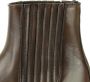 Mayura Boots 2496 Bruin Spitse Western Enkellaars Dames Schuine Hak Elastiek Sluiting Glad Leer - Thumbnail 5