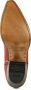 Mayura Boots 2496 Rood Spitse Western Enkellaars Dames Schuine Hak Elastiek Sluiting Glad Leer - Thumbnail 4