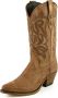 Mayura Boots Alabama 2524 Cognac Lavado Dames Westernlaars Spitse Ne cm Hak Hoge Schacht Echt Leer - Thumbnail 8