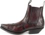 Mayura Boots Austin 1931 Bordeaux Spitse Western Heren Enkellaars Schuine Hak Elastiek Sluiting Vintage Look - Thumbnail 9