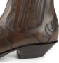 Mayura Boots Austin 1931 Bruin Spitse Western Heren Enkellaars Schuine Hak Elastiek Sluiting Vintage Look - Thumbnail 7