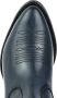 Mayura Boots Marilyn 2487 Marine Blauw Dames Cowboy Western Fashion Enklelaars Spitse Neus Schuine Hak Elastiek Sluiting Echt Leer - Thumbnail 4