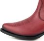 Mayura Boots Marilyn 2487 Rood Dames Cowboy Western Fashion Enklelaars Spitse Neus Schuine Hak Elastiek Sluiting Echt Leer - Thumbnail 3