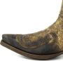 Mayura Boots Thor 1931 Hazelnoot Bruin Heren Spitse Western Enkellaars Schuine Hak Elastiek Vintage Look - Thumbnail 3