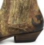Mayura Boots Thor 1931 Hazelnoot Bruin Heren Spitse Western Enkellaars Schuine Hak Elastiek Vintage Look - Thumbnail 9