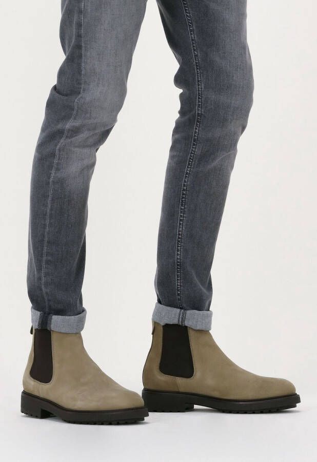 Mazzeltov 11669 Chelsea boots Enkellaarsjes Heren Taupe