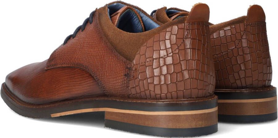 Mazzeltov Bari Nette schoenen Veterschoenen Heren Cognac