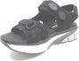 MBT MTR SANDAL M 702836 03U Zwarte heren sandalen in een dynamic uitvoering - Thumbnail 3