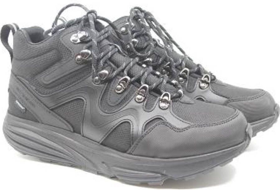 MBT NAVADA X SYM M 703066-257Y Zwarte halfhoge wandelschoenen met Sympatex