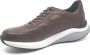 MBT PORTO II M Brown 702925 1575N Bruine gladleren heren sneakers met afwikkelzool - Thumbnail 2