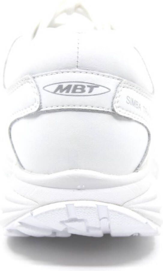 MBT SIMBA TRAINER W White Silver 700861-409F Wit kleurige sneaker met een ronde zool met balance point - Foto 3