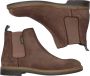 McGregor Heren Boots Bruin Chelsea Boots Suède Elastiek - Thumbnail 13