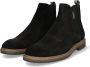 McGregor Heren Boots Zwart Chelsea Boots Suède Elastiek - Thumbnail 9