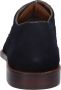 McGregor Heren Herenschoenen Blauw Lage Sneakers Suède Veters - Thumbnail 6