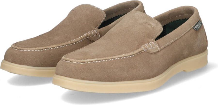 McGregor Heren Loafers Beige Loafers Suède