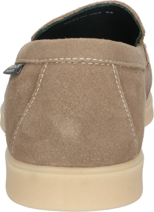 McGregor Heren Loafers Beige Loafers Suède