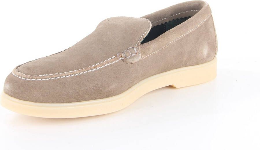 McGregor Heren Loafers Beige Loafers Suède