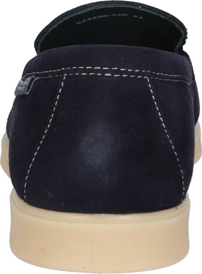 McGregor Heren Loafers Blauw Loafers Suède