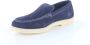 McGregor Heren Loafers Blauw Loafers Suède - Thumbnail 7