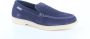 McGregor Heren Loafers Blauw Loafers Suède - Thumbnail 8