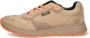 McGregor Heren Sneakers Beige Lage Sneakers Leer Veters - Thumbnail 6