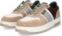 McGregor Heren Sneakers Beige Lage Sneakers Leer Veters - Thumbnail 4