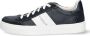 McGregor Heren Sneakers Blauw Lage Sneakers Leer Veters - Thumbnail 5