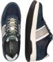 McGregor Heren Sneakers Blauw Lage Sneakers Leer Veters - Thumbnail 3