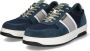 McGregor Heren Sneakers Blauw Lage Sneakers Leer Veters - Thumbnail 4