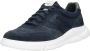 McGregor Heren Sneakers Blauw Lage Sneakers Leer Veters - Thumbnail 14