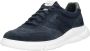 McGregor Heren Sneakers Blauw Lage Sneakers Leer Veters - Thumbnail 13