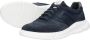 McGregor Heren Sneakers Blauw Lage Sneakers Leer Veters - Thumbnail 14