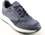 McGregor Heren Sneakers Blauw Lage Sneakers Nubuck Veters - Thumbnail 4