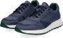 McGregor Heren Sneakers Blauw Lage Sneakers Nubuck Veters - Thumbnail 11